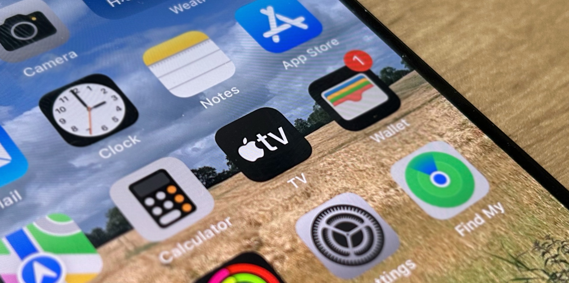 Apple TV app on iPhone running iOS 17.1