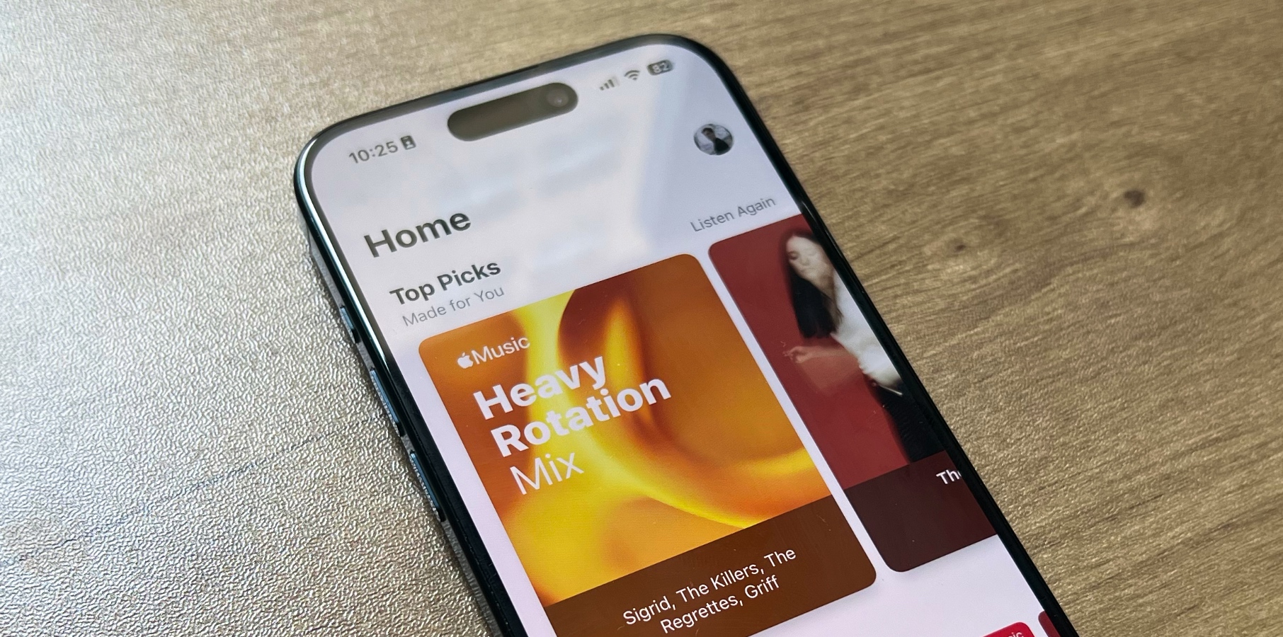 Heavy Rotation Mix playlist, newest Apple Music feature